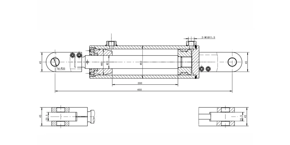 forklifttiltcylinder-products1-EP-HCYA-1 Cylinder For Forklift Accessories-draft2