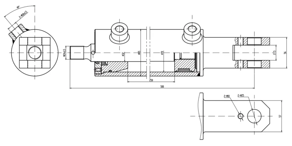 EP-HCYA-3 Cylinder For Forklift Accessories forklifttiltcylinder-products1-EP-HCYA-3 Cylinder For Forklift Accessories-draft2